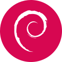 debian round logo 128